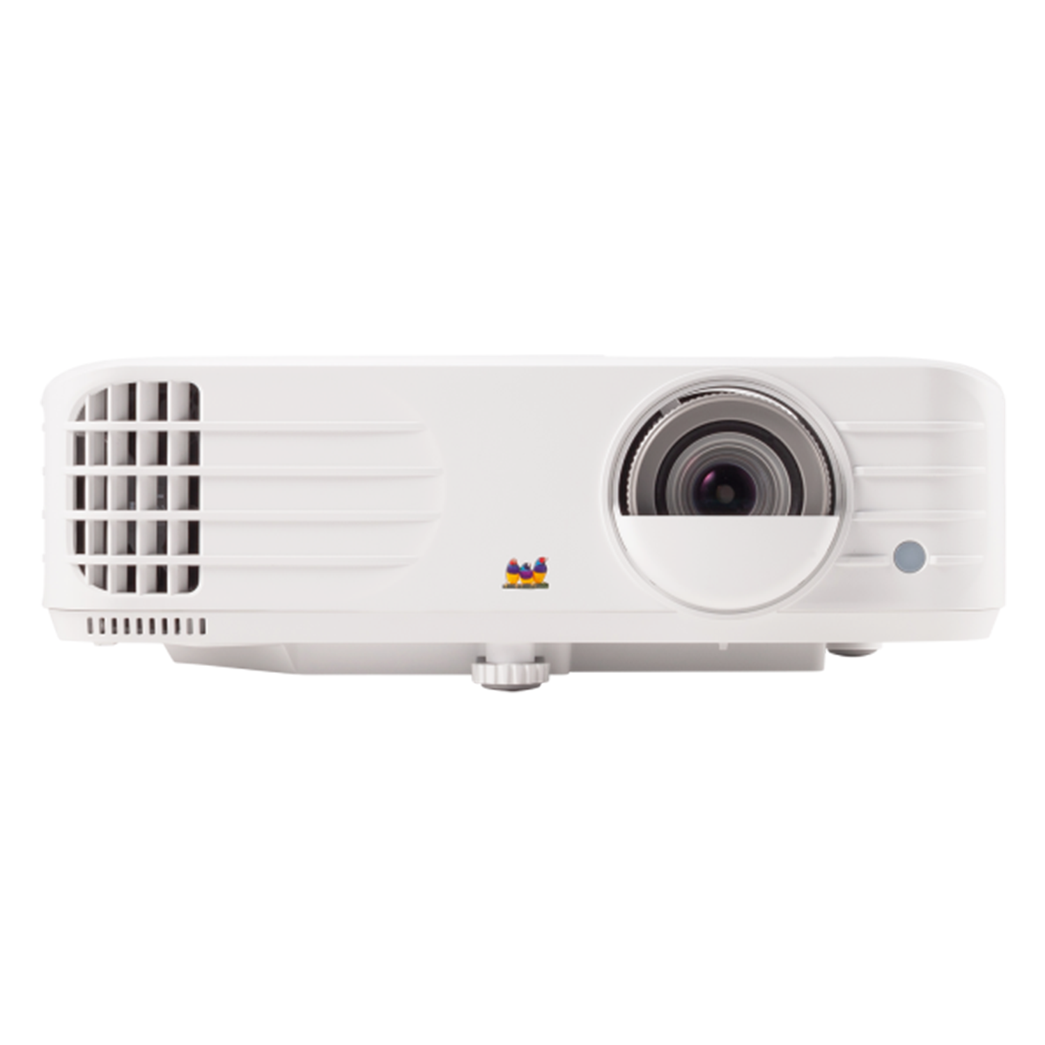 ViewSonic PX703HDH white DLP projector, front three-quarter view